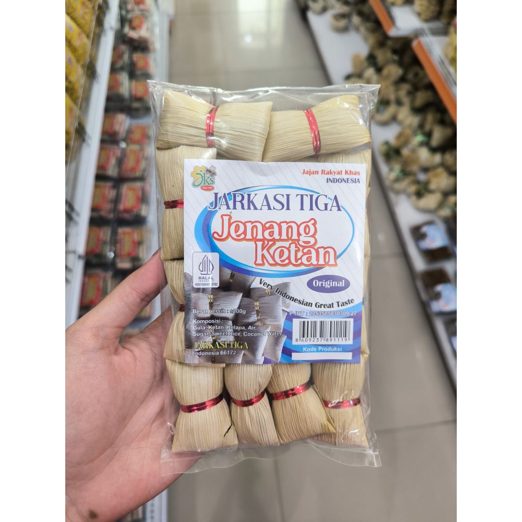 

Jenang Ketan Jarkasi Tiga 200gr