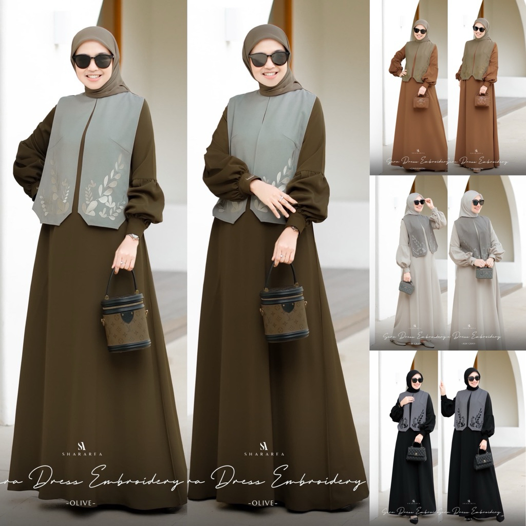 SERA Dress Embroidery Original by SHARAREA