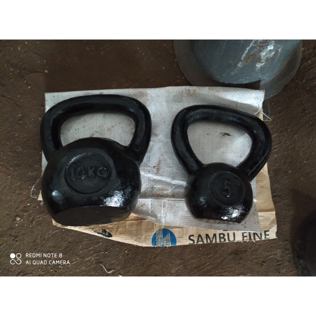kettlebell 10 kg /dumbel/barbel