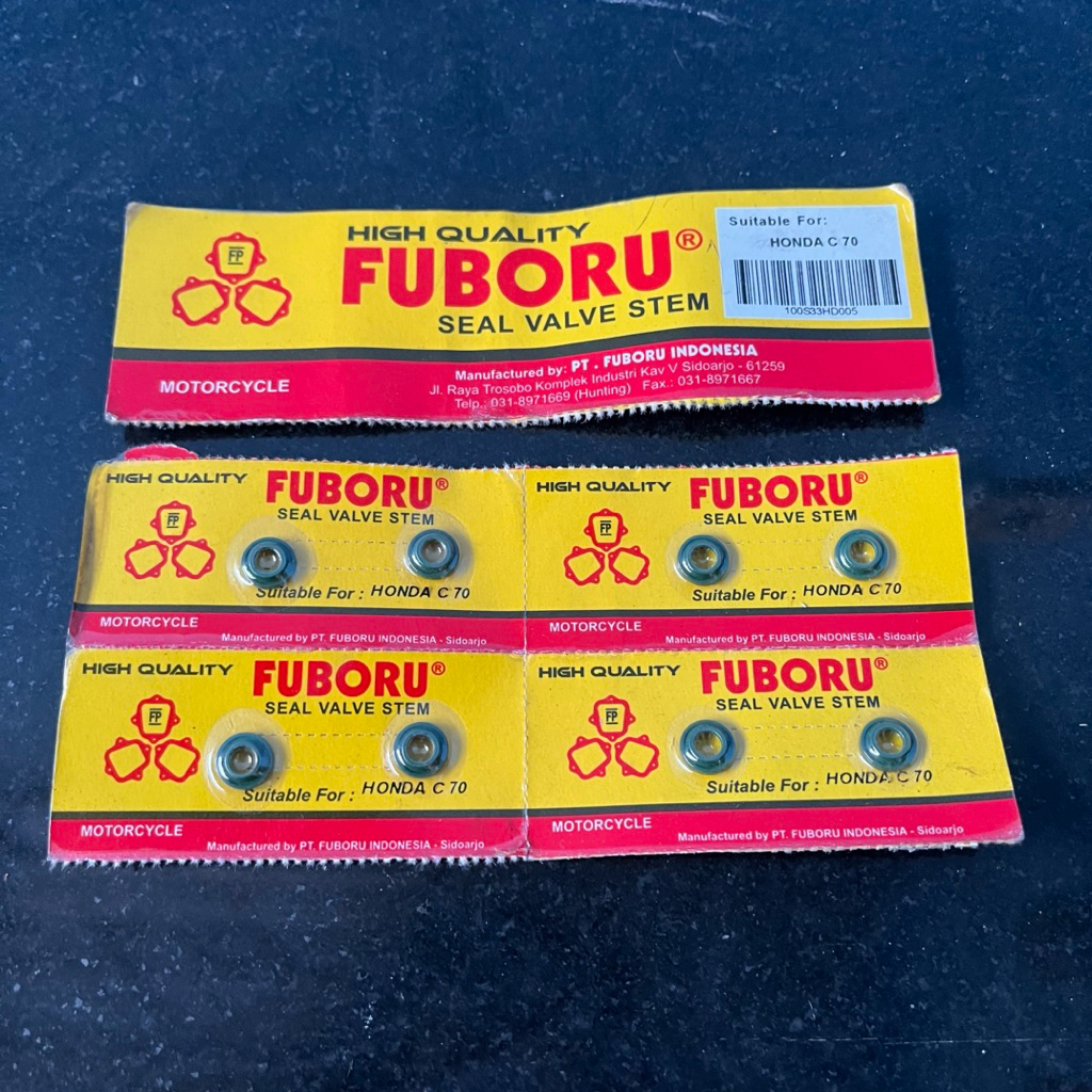 sil seal klep sil valve stem Honda C70 Fuboru