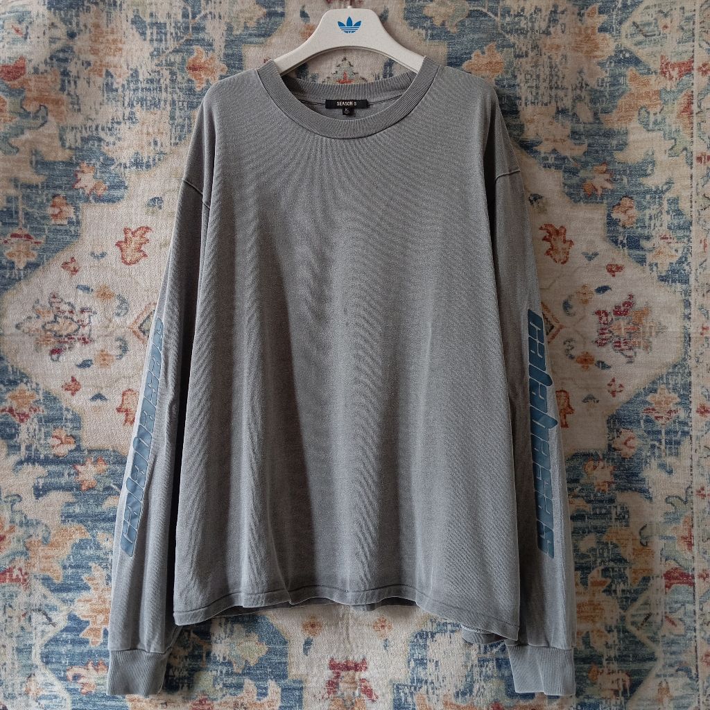 Crewneck Yeezy Season 6 Calabasas single Stitch