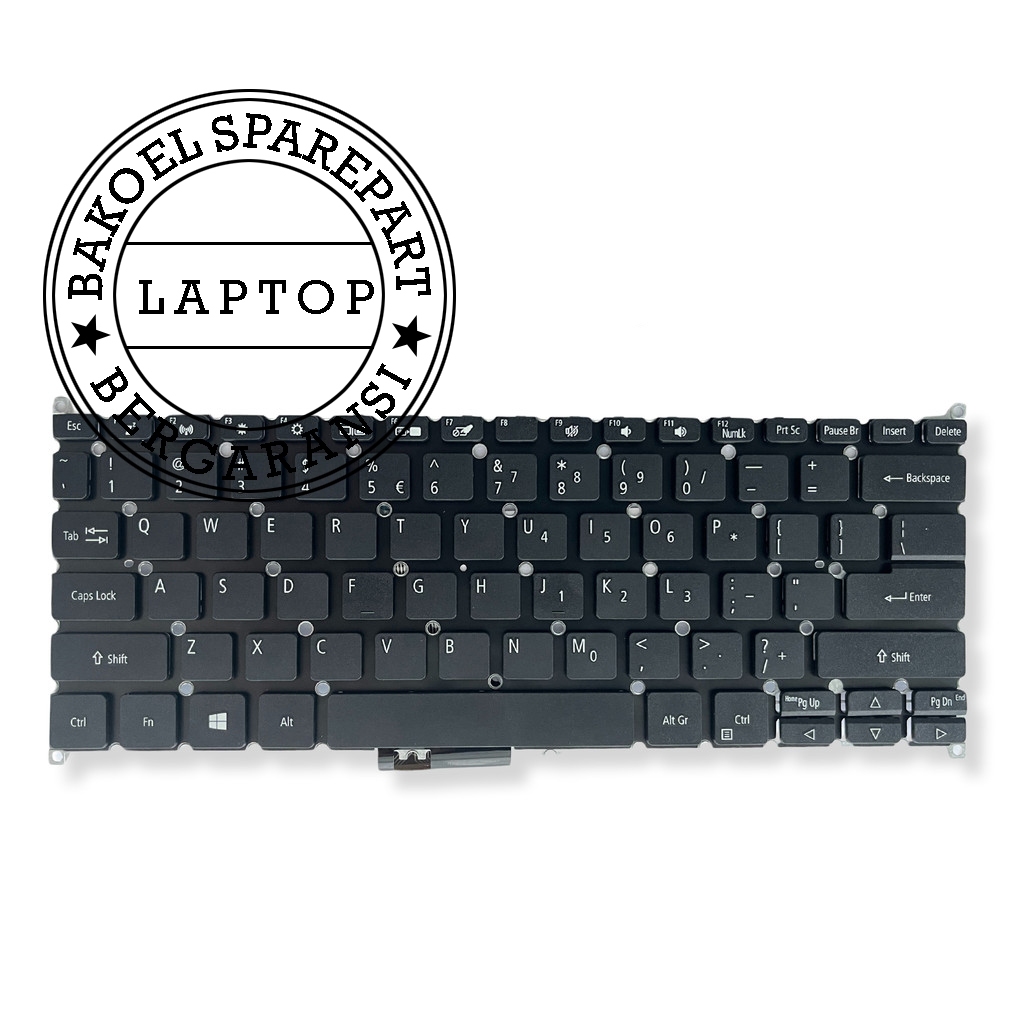 Keyboard Acer Spin 3 SP314-51 SP314-52 SP314-53 Tombol Delete