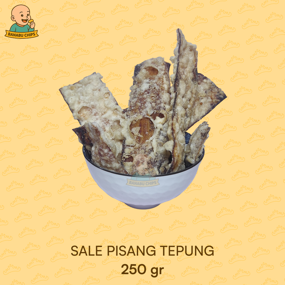 

Sale Pisang Tepung 250 gram Banabu Chips