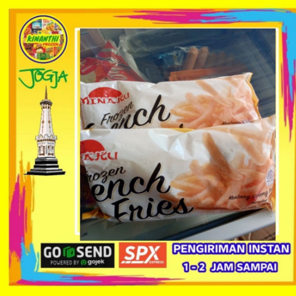 

Minaku kentang Shoestring 500gr, Jogja frozen