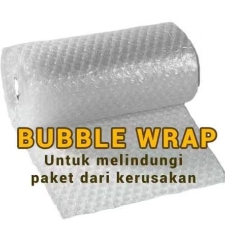 

Wajib packing tambahan bubblewrap