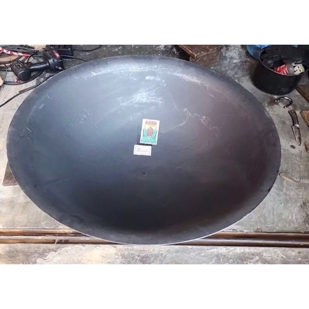 wajan besi cor 100 cm wajan medan wajan kuno wajan kawah wajan anti lengket