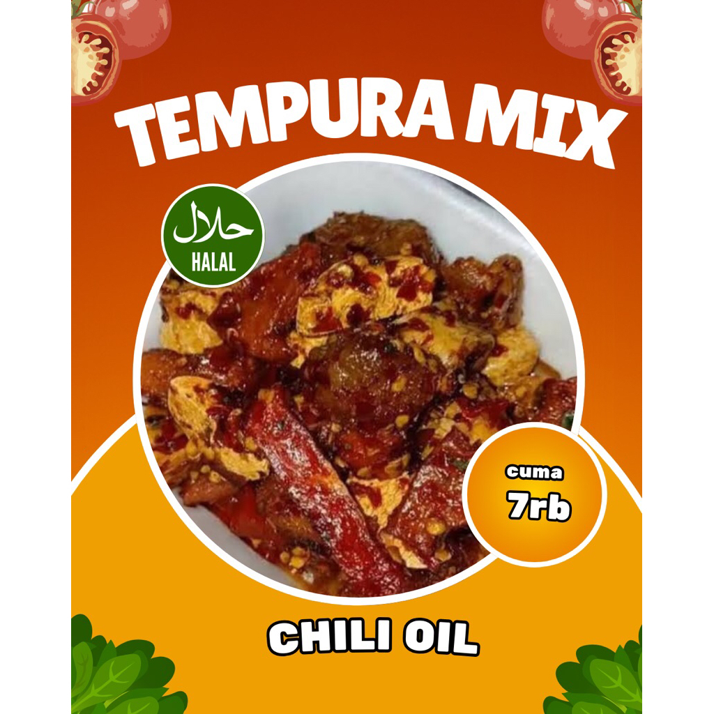 

Tempura mix CHILI OIL