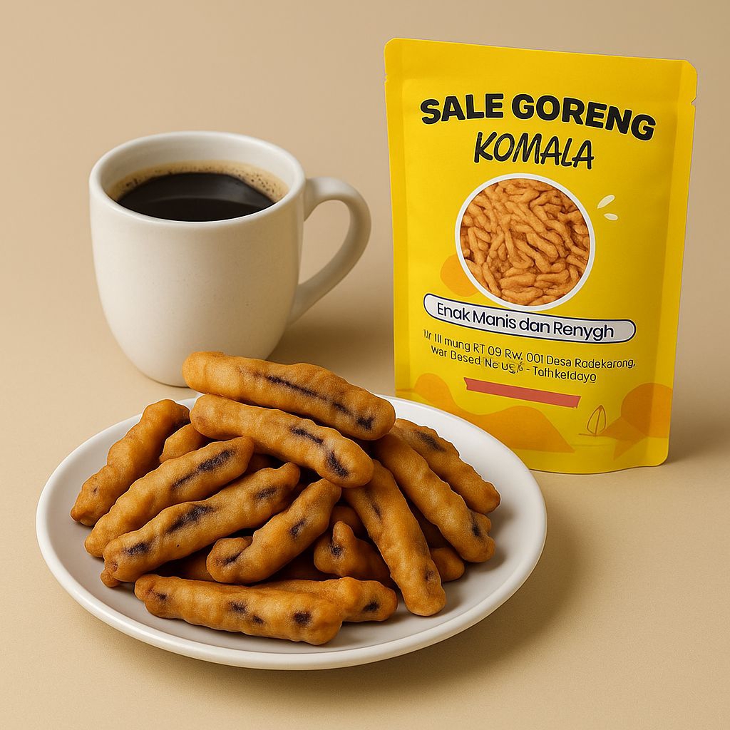 

sale goreng pisang snack cemilan manis renyah 125gr