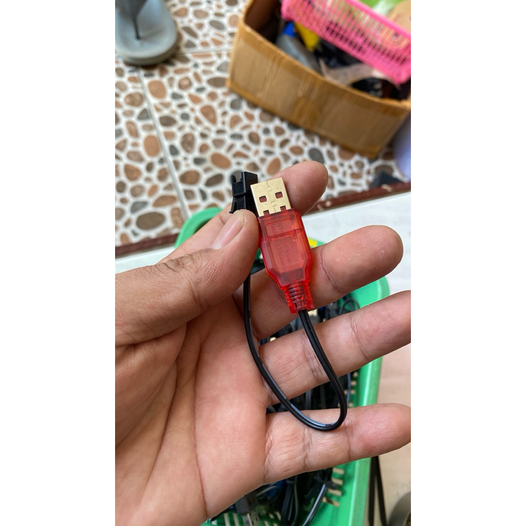 USB Charger 3.7v 2pin charger baterai li-ion Battery kabel casan baterai mobil remot cas baterai mai