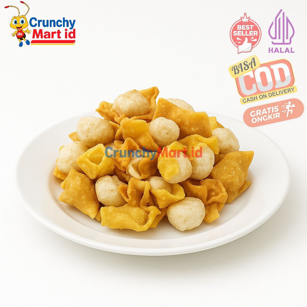 

Cemilan Siomay Mini Instan | Siomay Kering Instan | Cemilan Serbaguna | Cemilan Instan Kekinian
