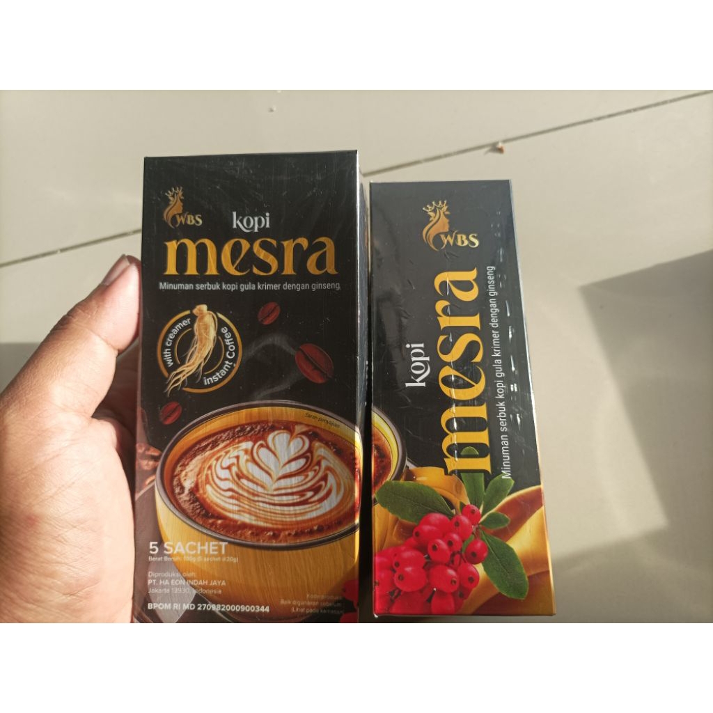 

KOPI MESRA WBS LOMBOK Harga 1 Suchet