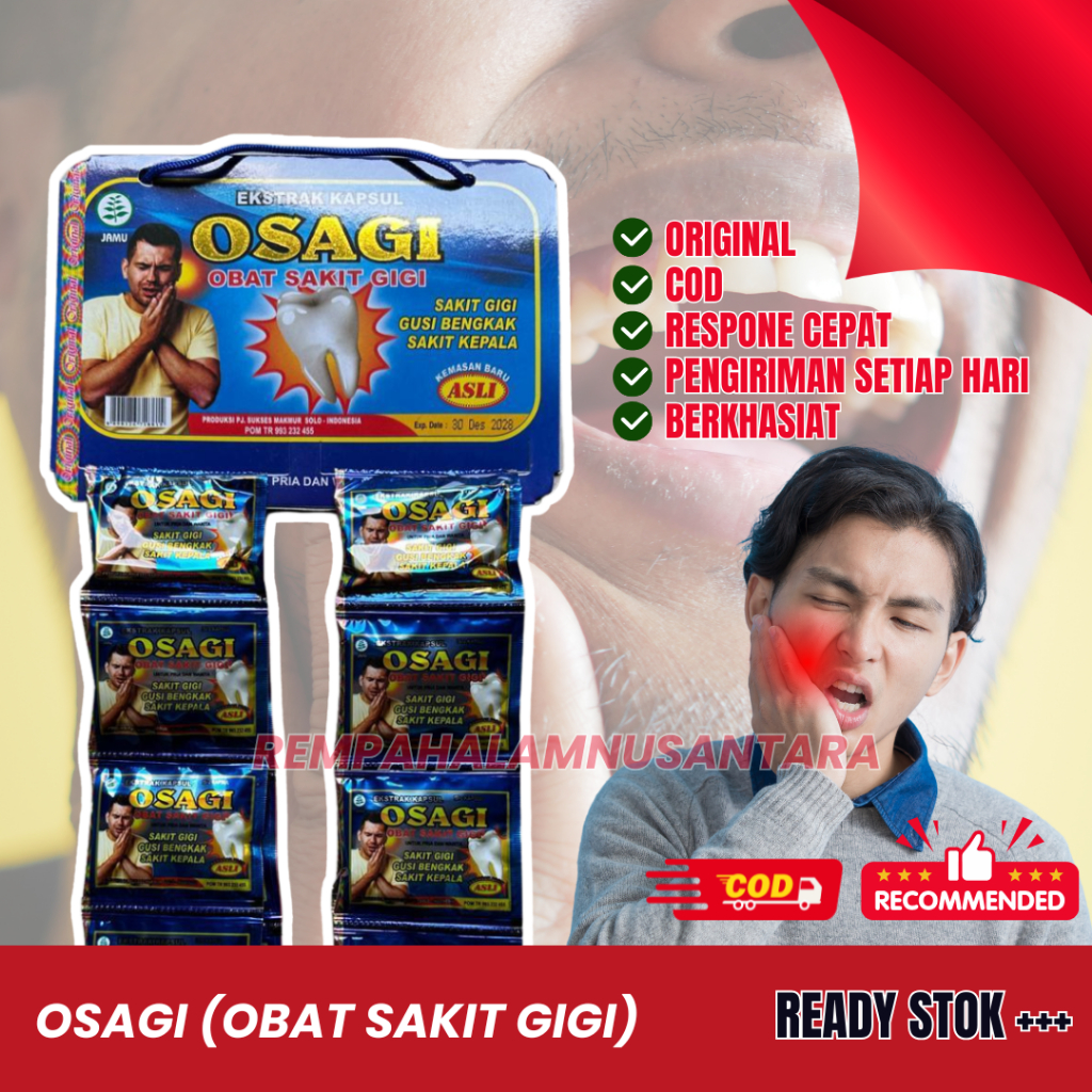 

Osagi Biru Tua Kapsul Original Sakit Gigi