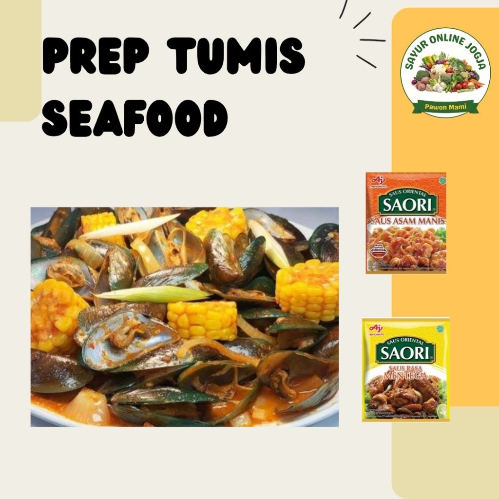 

Prep tumis seafood saus asam manis mentega - PAWON MAMI SAYUR ONLINE JOGJA