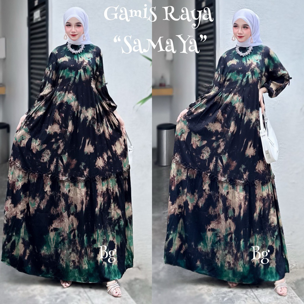 BG Collection Original Gamis Twill Raya Ori