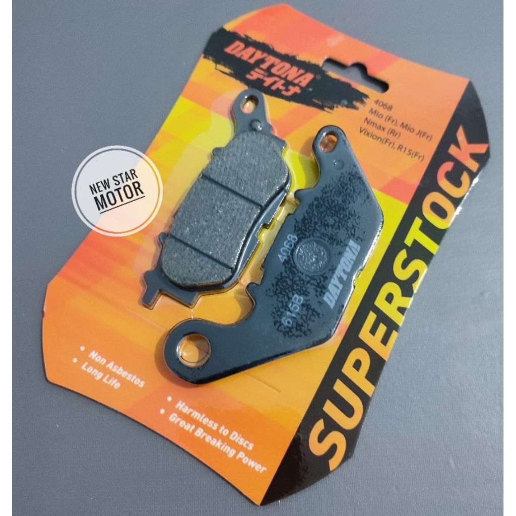 KAMPAS REM DEPAN DAYTONA RACING DISPAD MIO SOUL, MIO SMILE, VIXION , BELAKANG NMAX