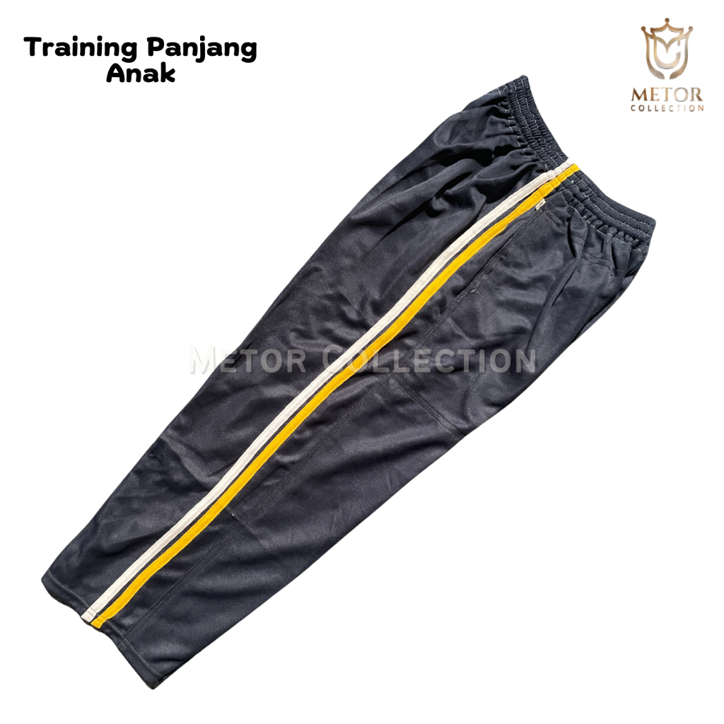 Training Anak Size M Training Olahraga Anak Training Harian Training Panjang Hitam Anak Training Sek