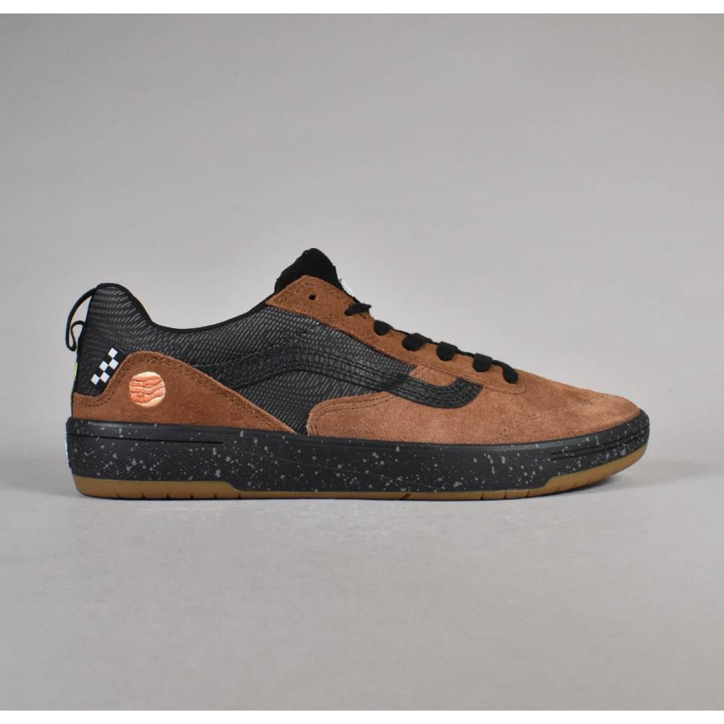 VANS SKATE ZAHBA ZION WRIGHT BROWN MULTI ORIGINAL