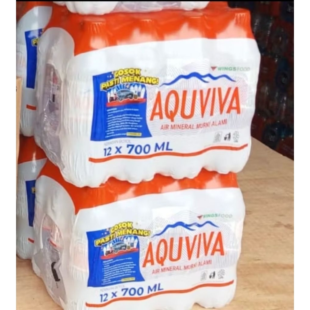 

AQUVIVA Air Mineral 700ml 1 krat isi 12 botol