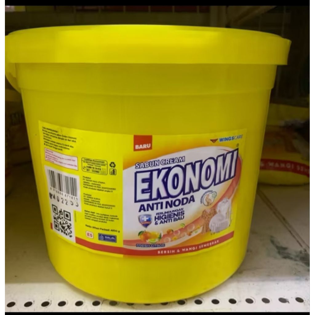 Sabun Krim Ekonomi Timba 2.8kg Sabun Colek