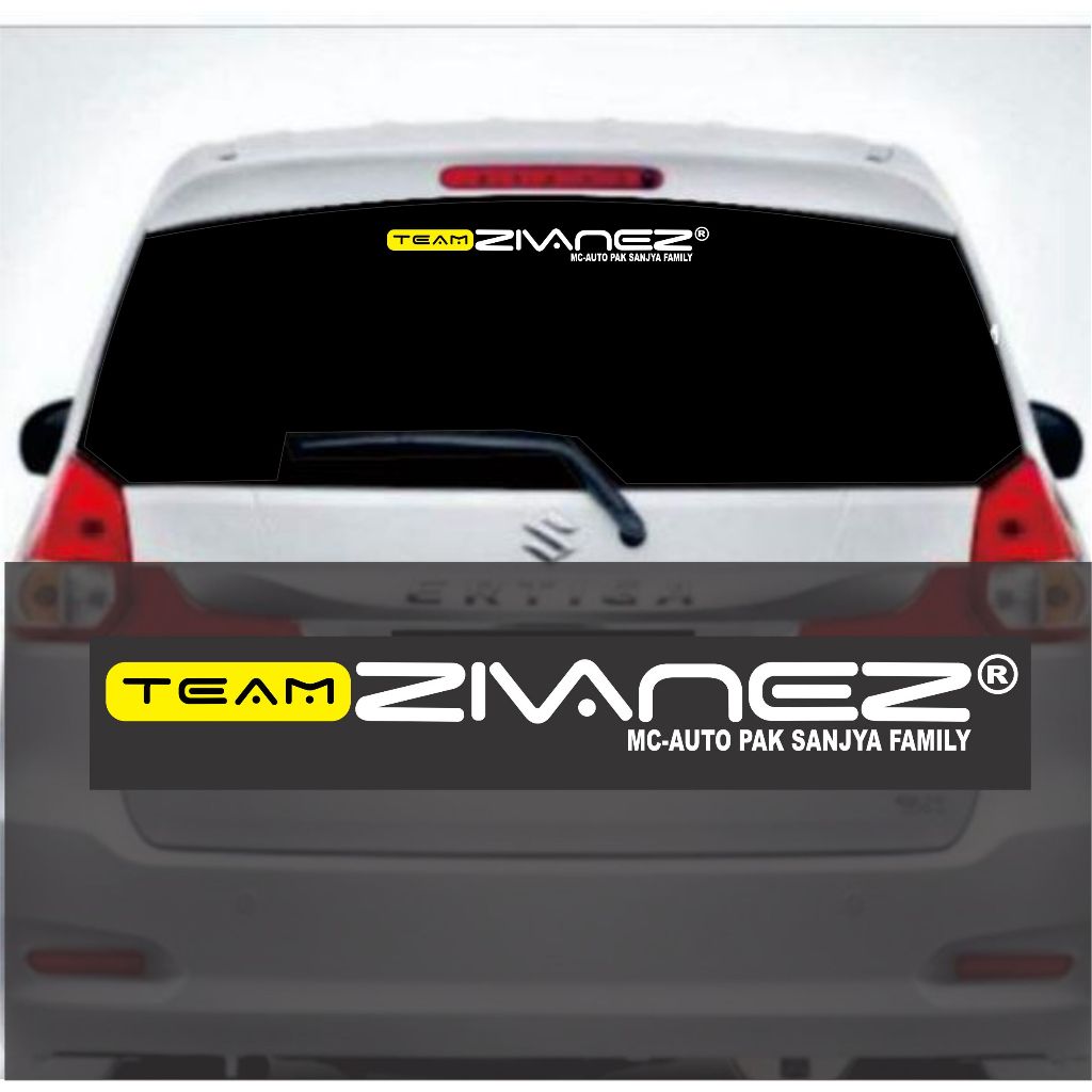 STICKER CUTTING TEAM ZIVANES REPLEKTIF