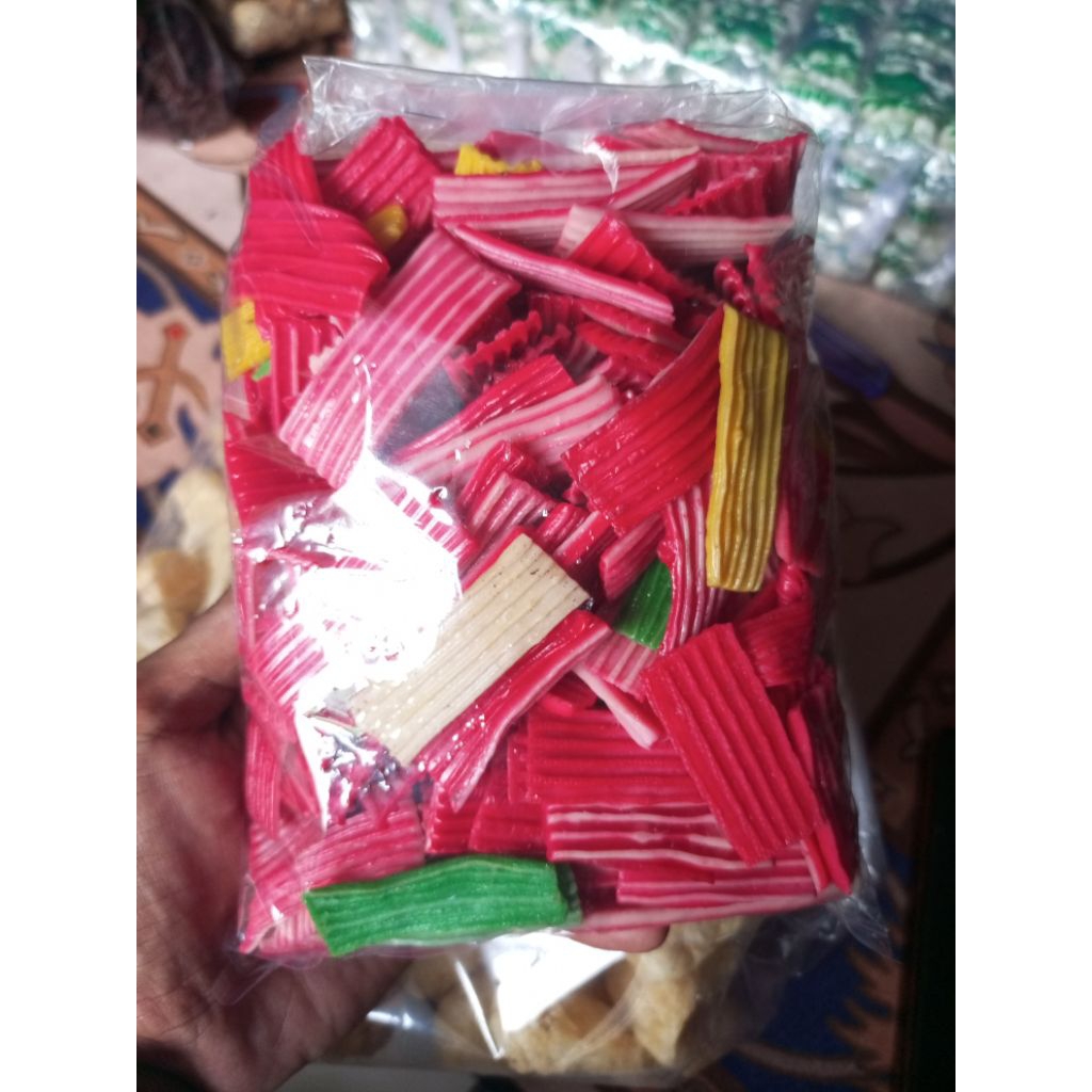 

Kerupuk Asbes warna 500 gr