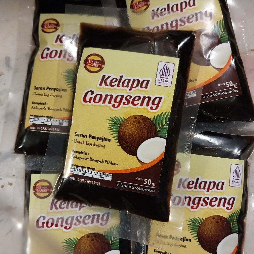 

Kelapa gongseng 50 gr || Rp. 6000