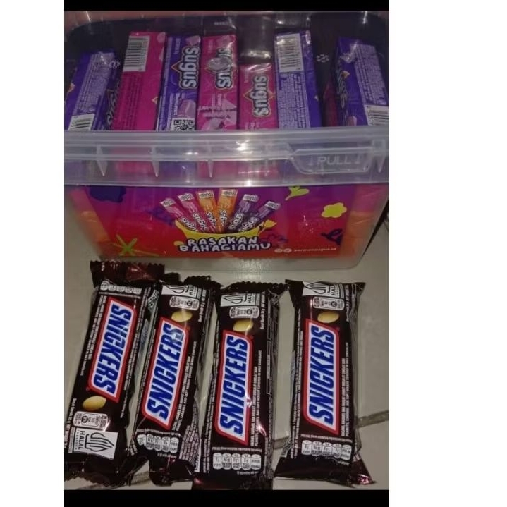 

PAKET SUGUS DAN SNICKERS FREE BOX