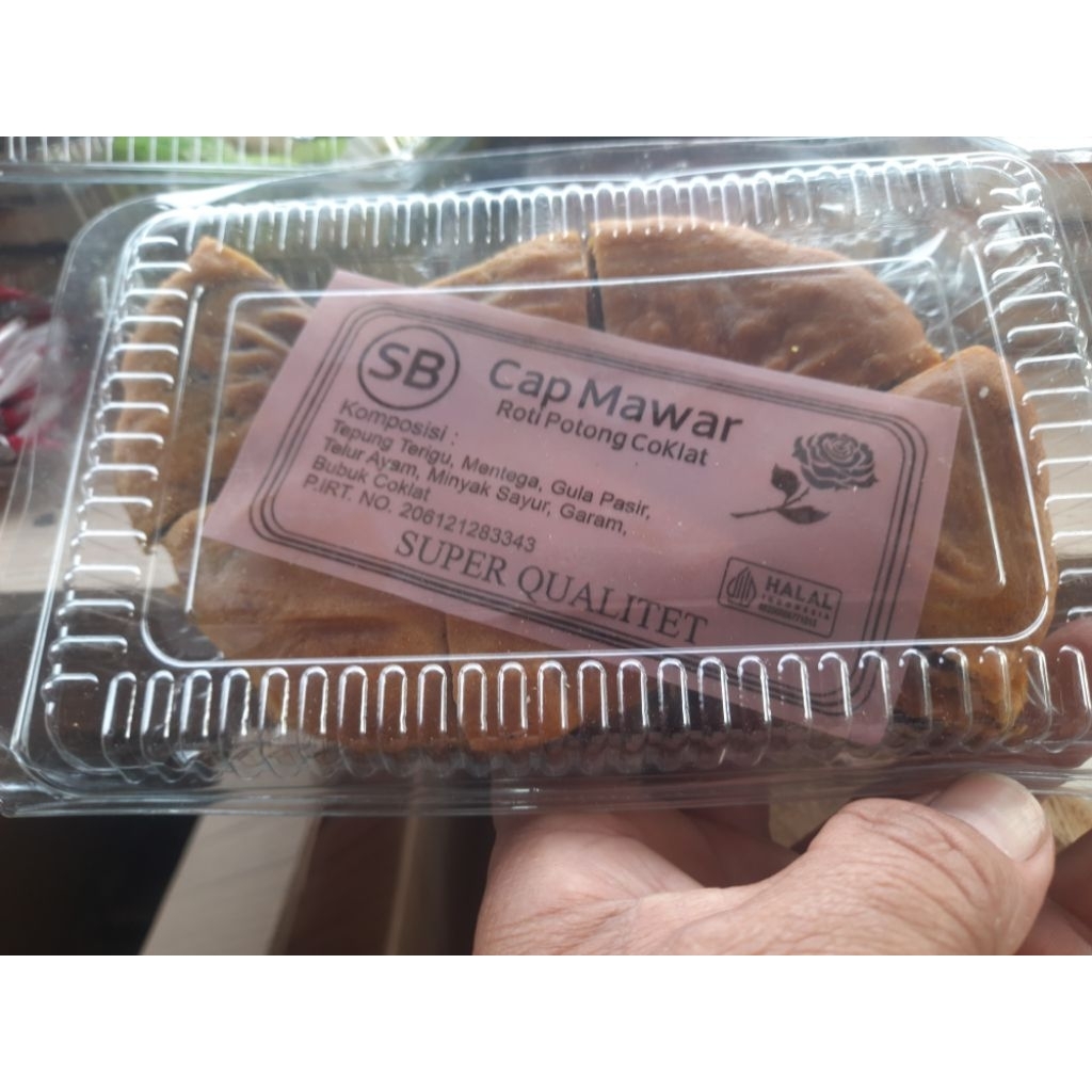 

Roti potong coklat isi 12