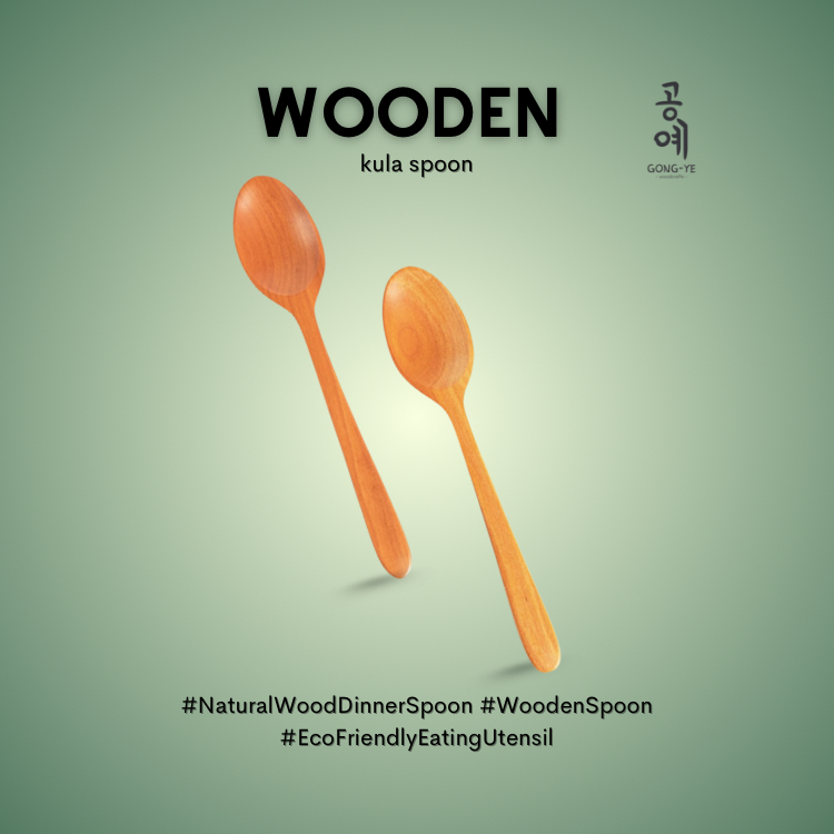 Sendok Makan Kayu Wooden Kula Spoons Dinner Spoon Wooden Spoon