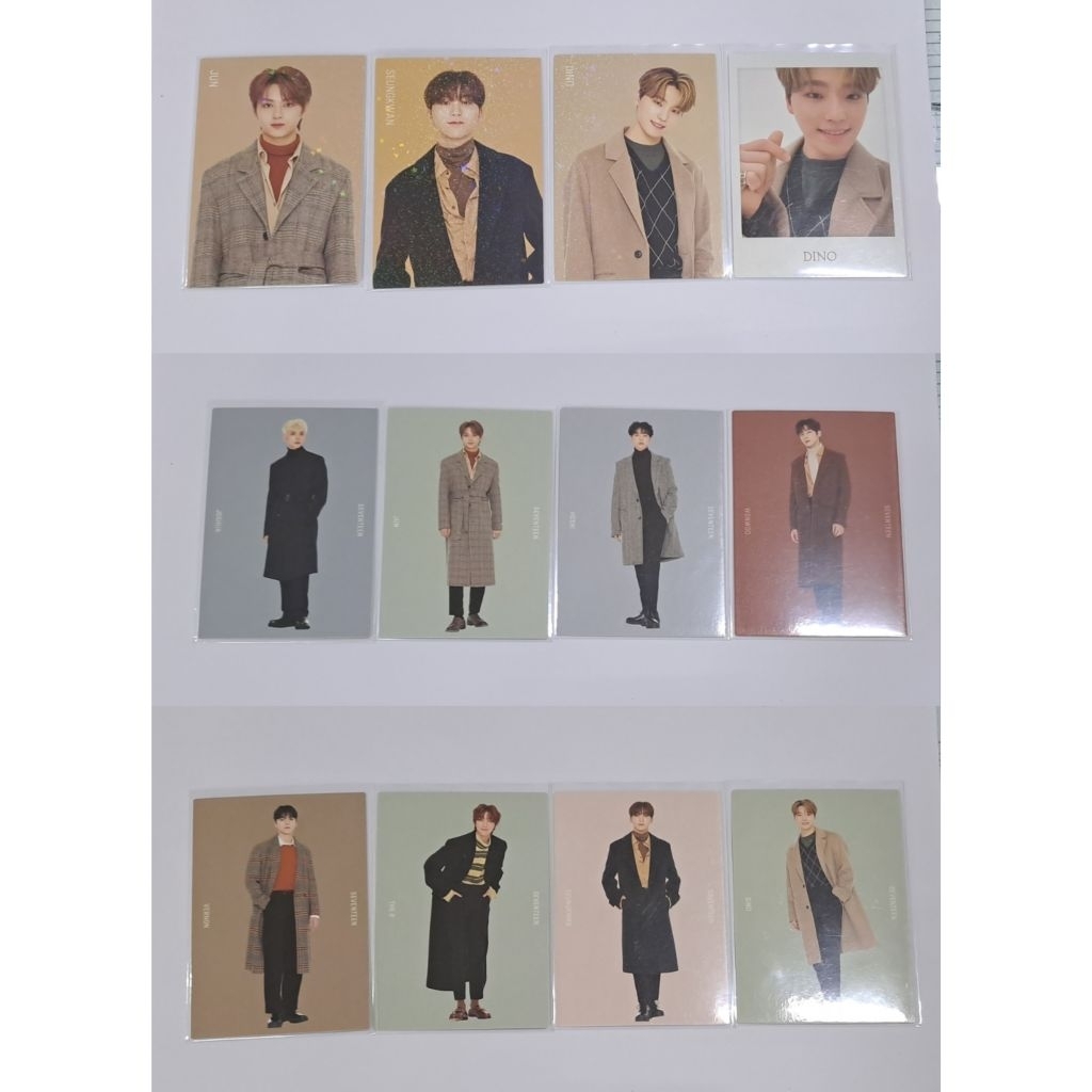 Take All Seventeen Japan TC Winter Trading Card Joshua Jun Hoshi Wonwoo The8 Seungkwan Vernon Dino