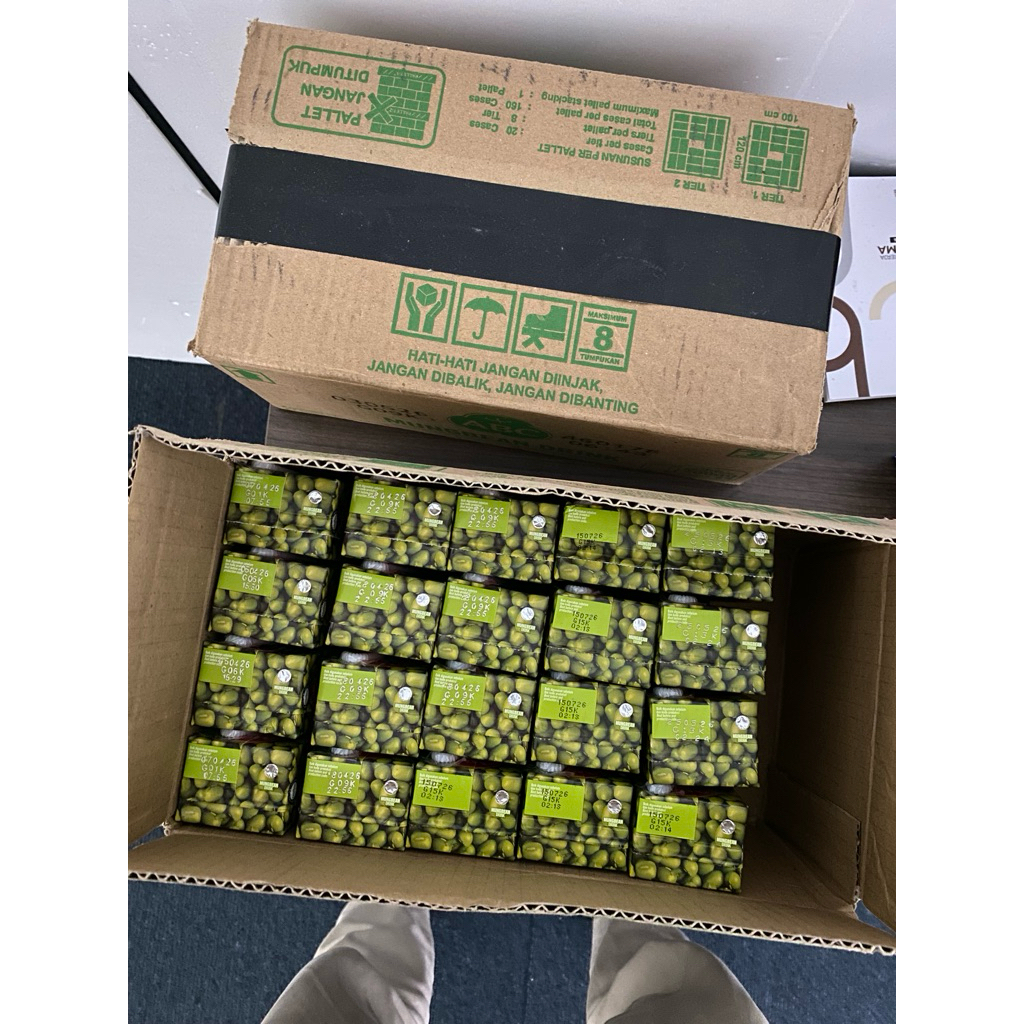 

Sari Kacang Hijau 200ml 1 Box Isi 24pcs