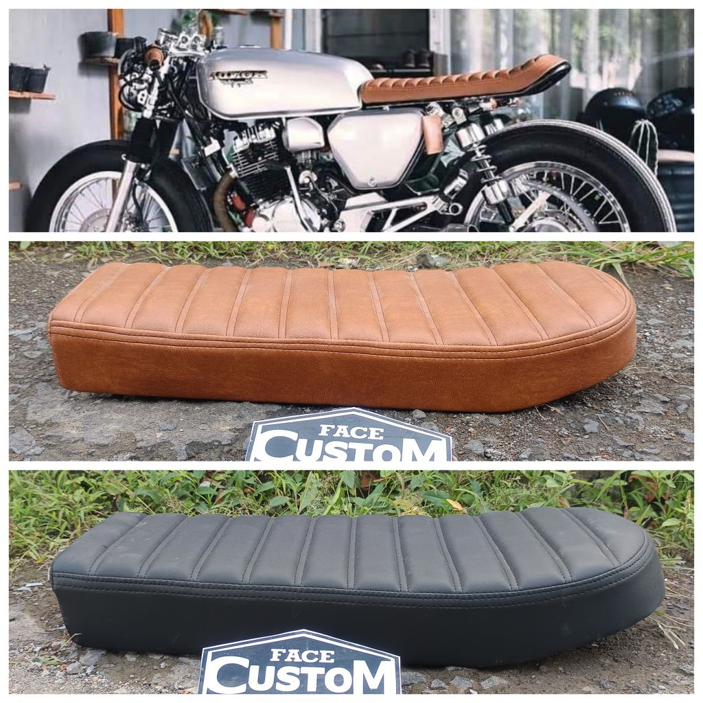 Jok Japstyle Jok Motor Custom Jog Custom Jok Kursi Motor Japstyle Scrambler Caferacer