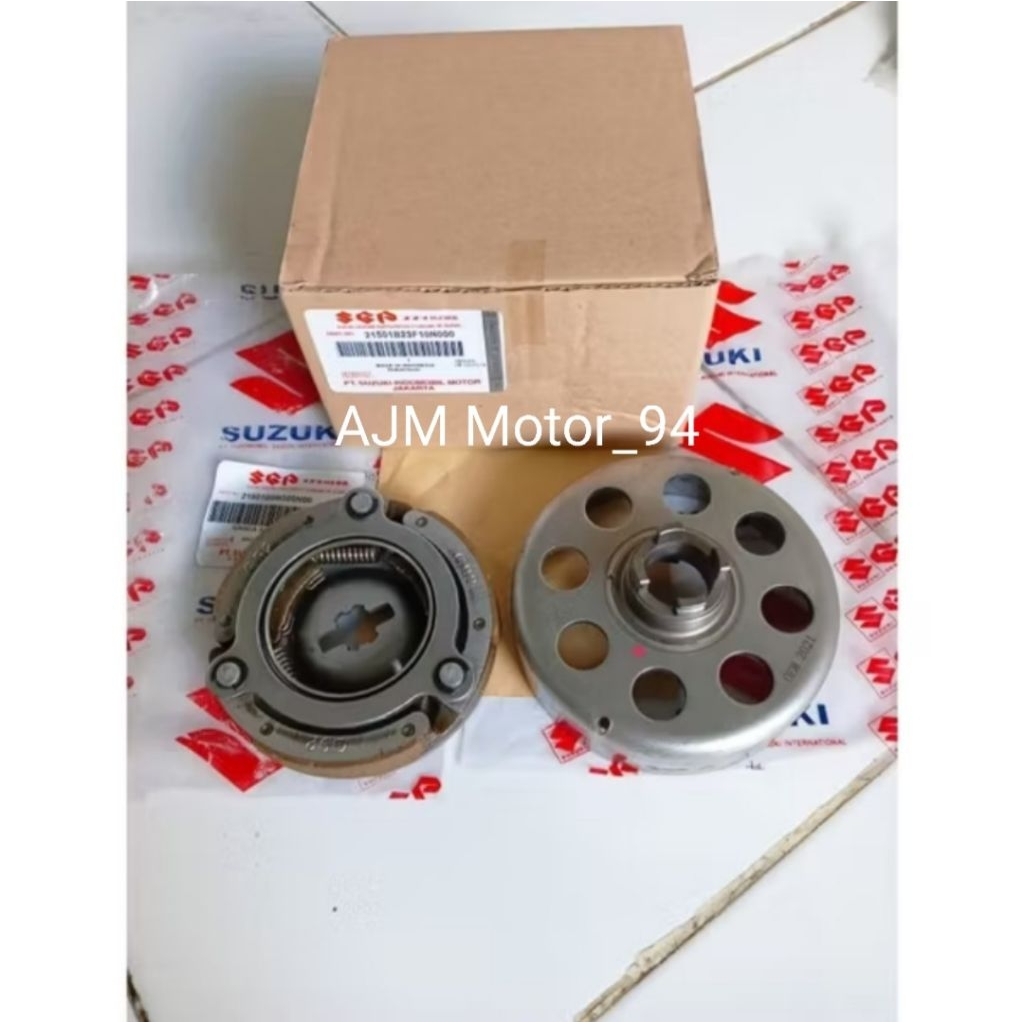 Mangkok Ganda+Kampas Ganda assy Smash lama Smash 110 OLD Smash New