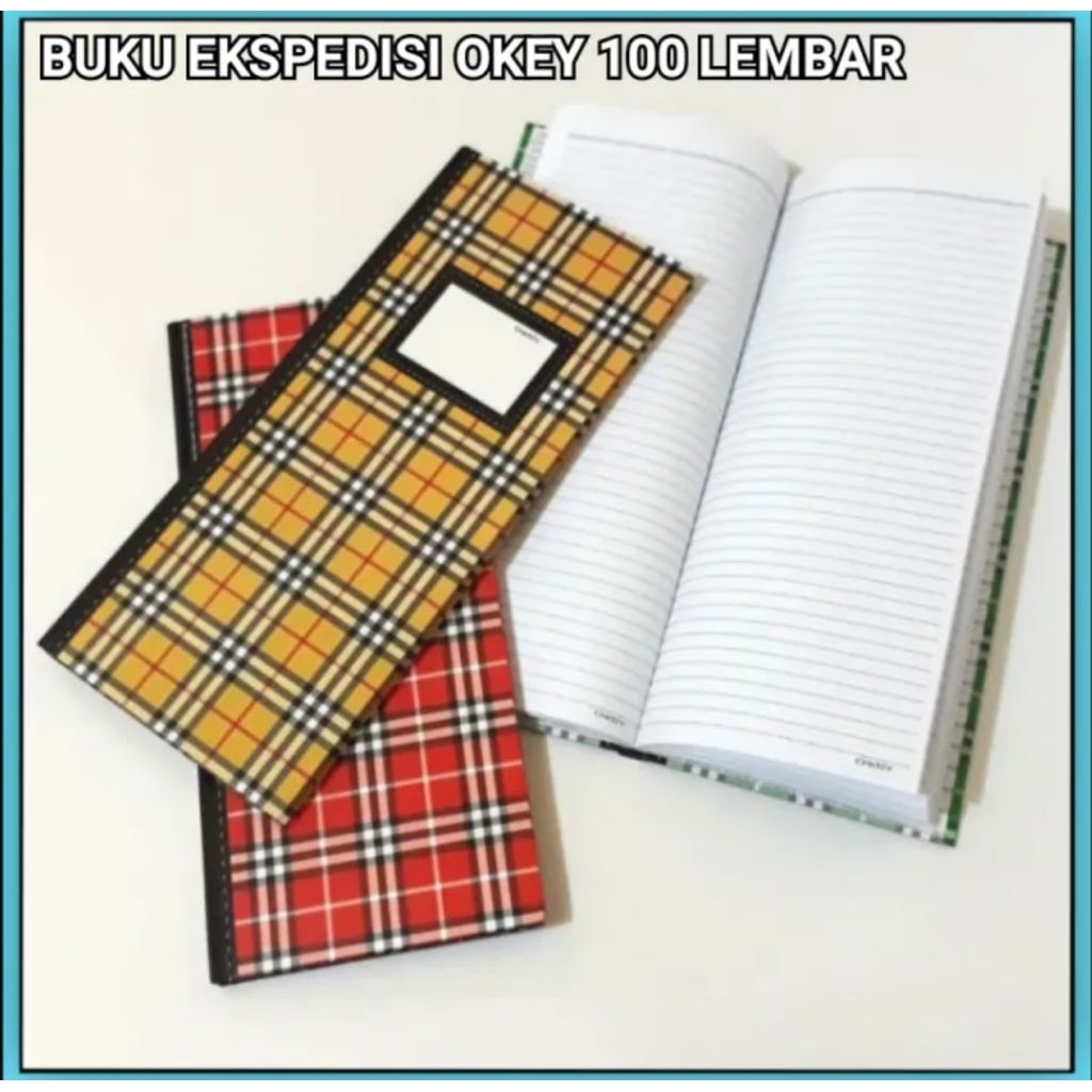 

Buku Ekspedisi / Expedisi Panjang Okey Isi 100 Lembar