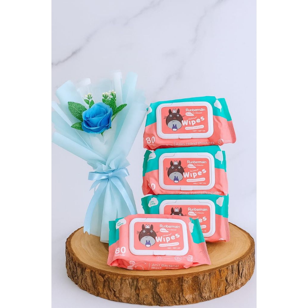 5 Pack Tisu Basah | Tisu Bayi | Tisu Murah | Tisu Grosir