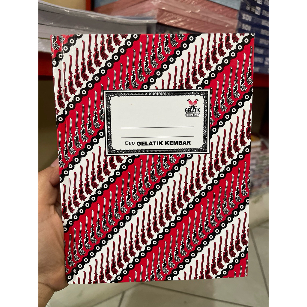 

BUKU HARD COVER QWARTO ISI 200 LEMBAR GELATIK KEMBAR