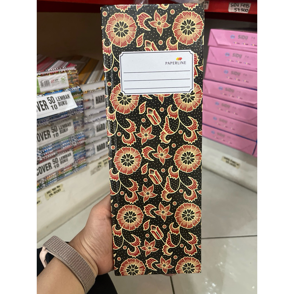 

BUKU EKSPEDISI HARD COVER PAPERLINE ISI 100 LEMBAR