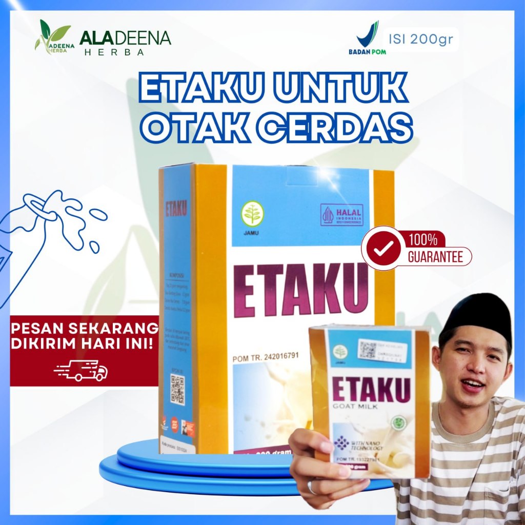 

SUSU ETAKU Original 100% Asli Untuk Membantu Meningkatkan Kecerdasan Otak Secara Alami