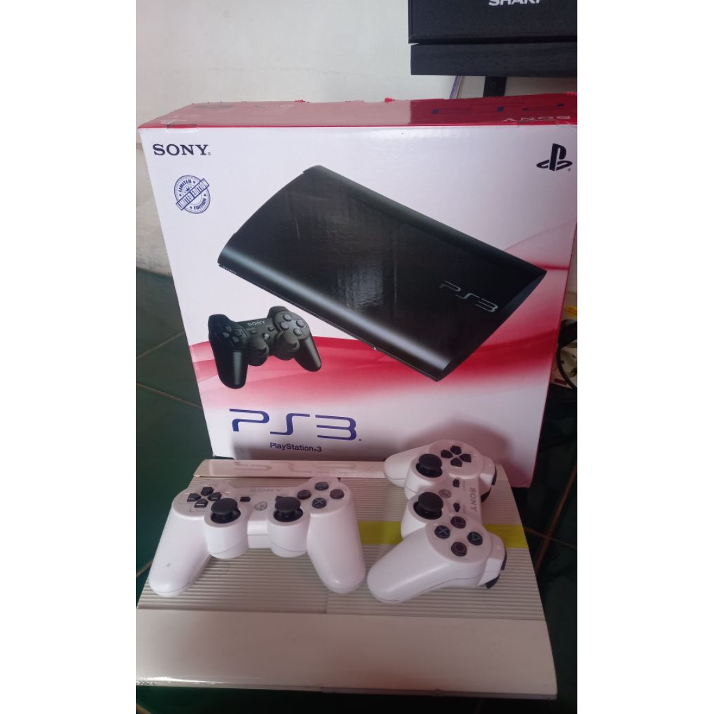 DI JUAL BUTUH PS3 CFW Hen Super Slim500gb seri 40XXX