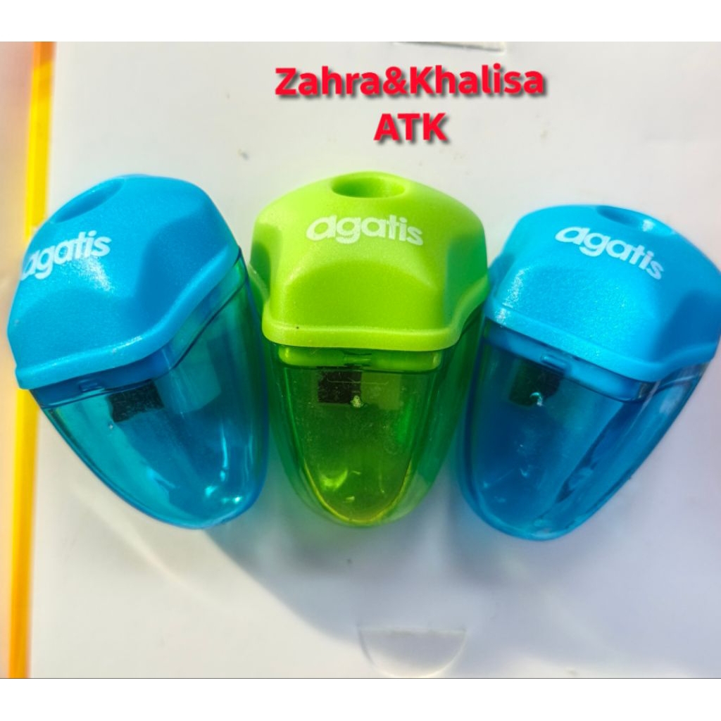 

Rautan pensil Sharpener pencil rautan pensil joyko dan agatis harga per pcs