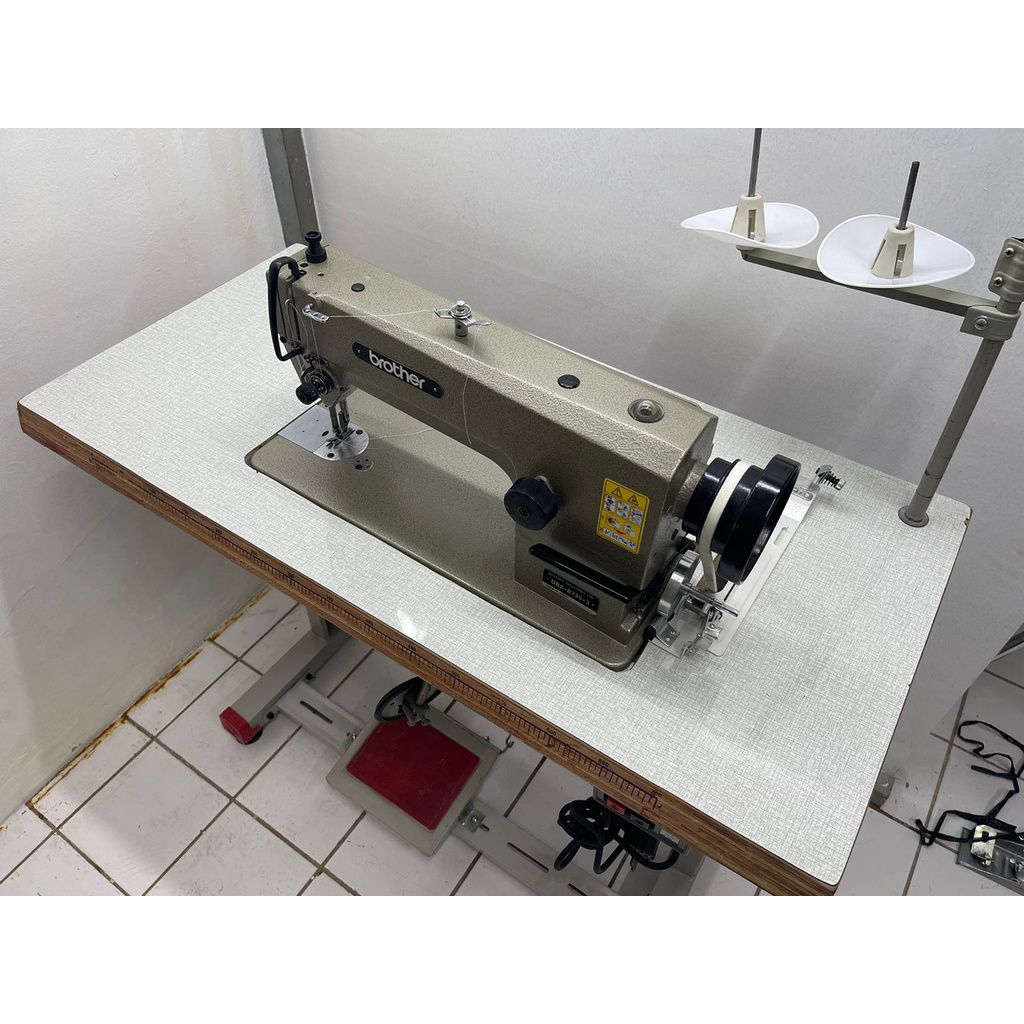 MESIN JAHIT BROTHER DB2-B735-3 (JARUM SATU - JAPAN, REFURBISHED/REKONDISI)