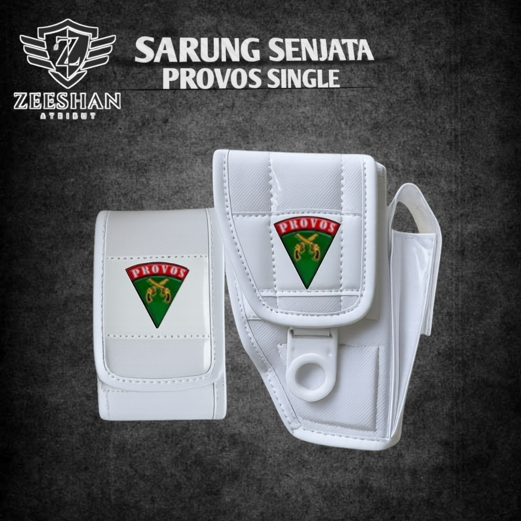 Sarung pistol Provos || Sarung senjata Provos || holster Provos TNI || Sarung Magazen Provos TIPE 16