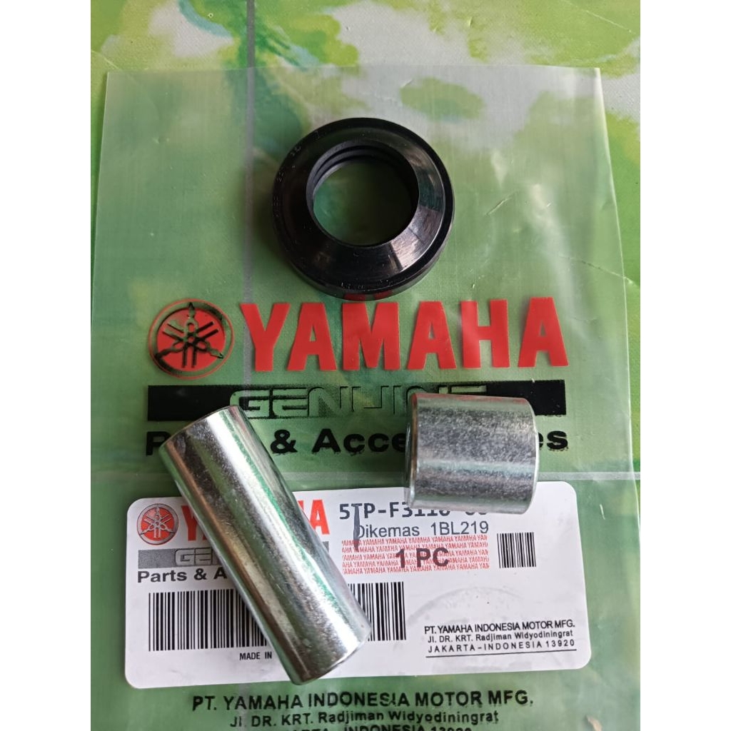 PAKET 3 AITEM BOSH RODA+BOSH TROMOL+ KARET RODA DEPAN YAMAHA JUPITER Z VEGA ZR VEGA R NEW MIO SPORTY
