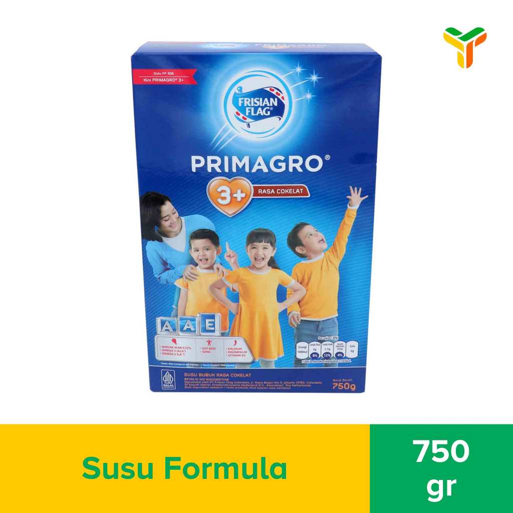 

Frisian Flag 3 Plus Cokelat 750G