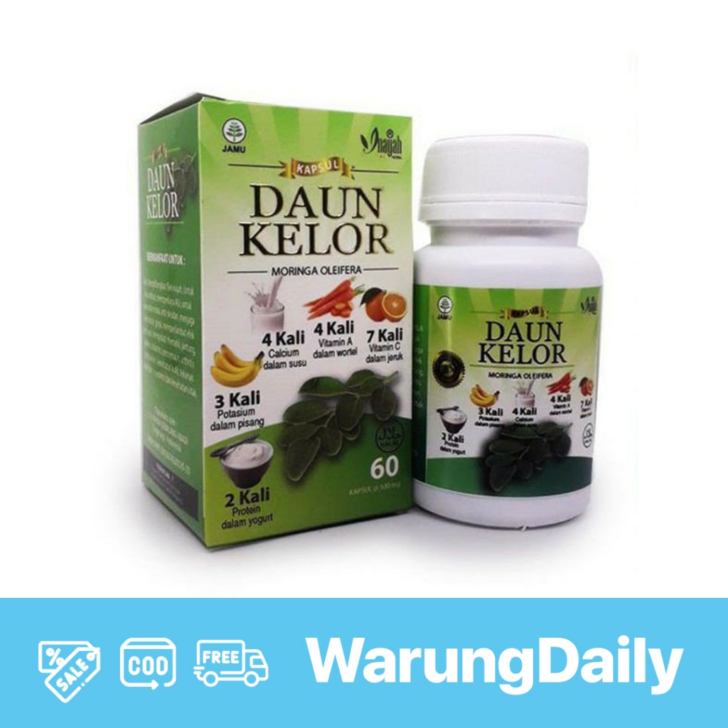 Kapsul Daun Kelor Tester / Kapsul Daun Kelor