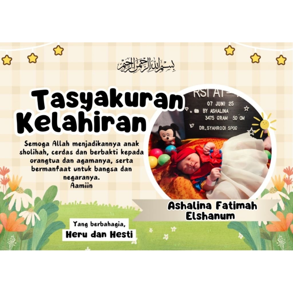 

Label stiker kardus makanan untuk label tahlilan / label Bancakan / label kelahiran / label aqiqah / label tasyakuran / label punjungan