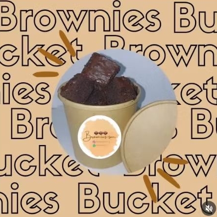 

Brownies Bucket / Brownies Bite