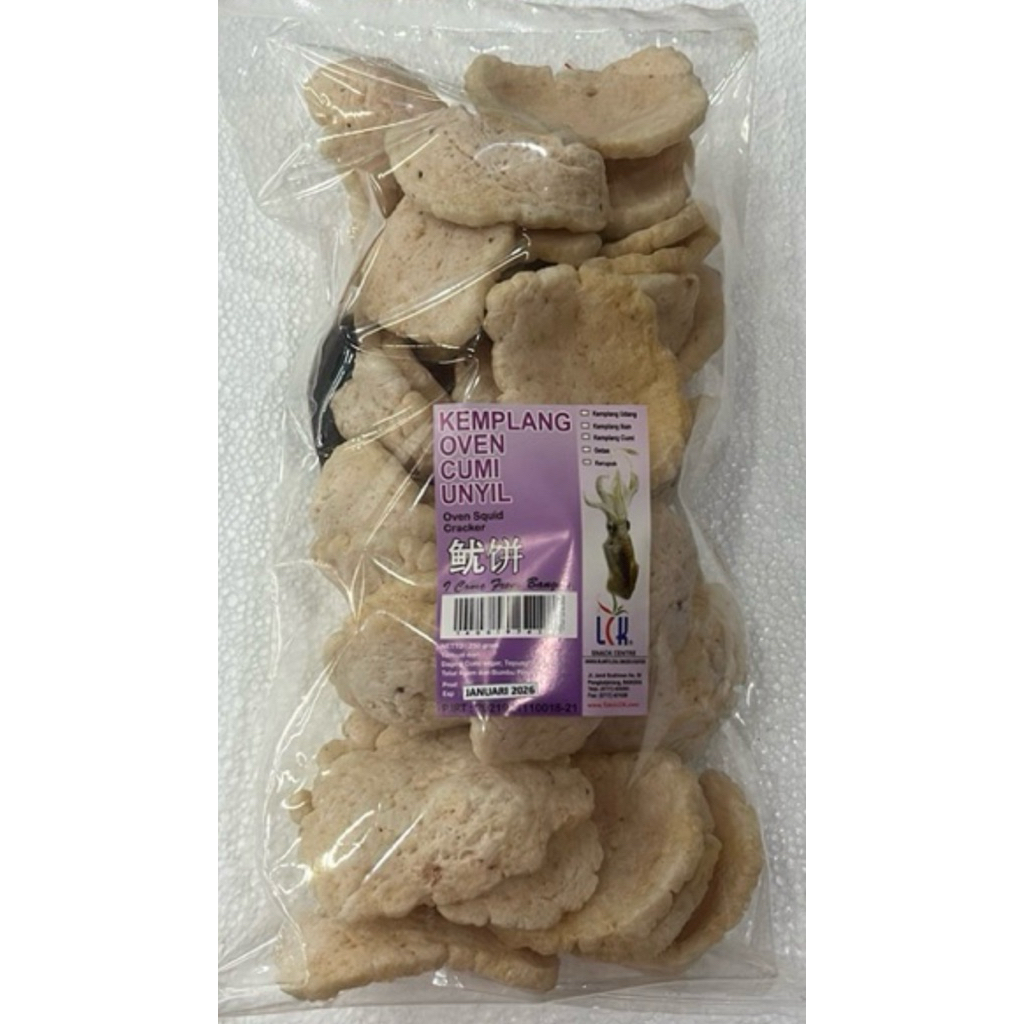 

Kerupuk Kemplang Oven Cumi 250 Gram Asli Bangka dari Toko LCK