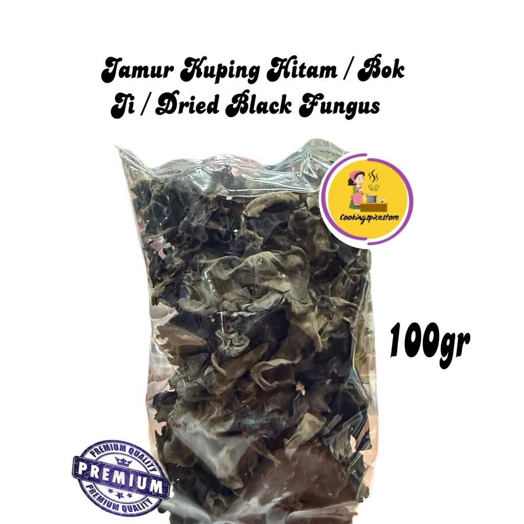 

Jamur kuping kering (bokji) kualitas super 100gr