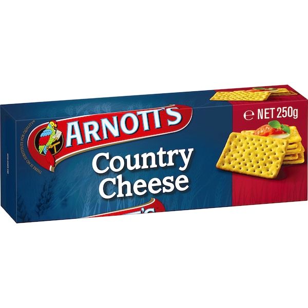 

Arnott's Country Cheese Crackers 250g AUSTRALIA